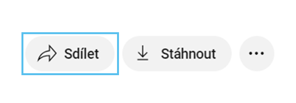 Jak vložit video na YouTube - sdílet